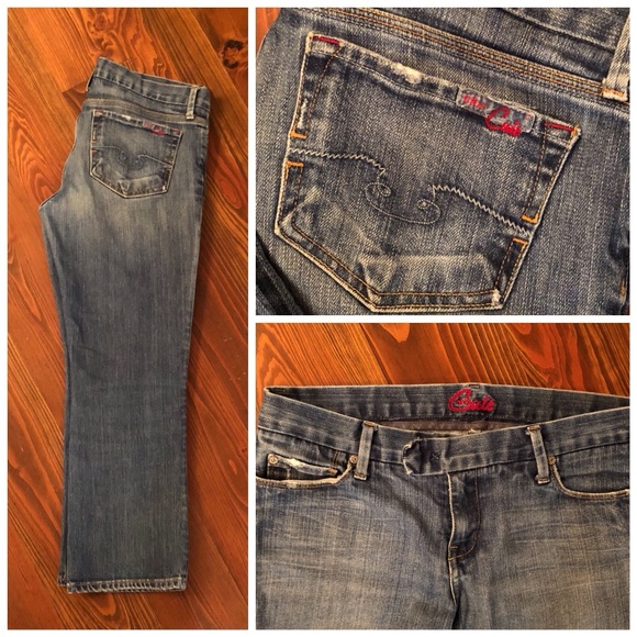 BLUE CULT cropped jeans *Size 30* - Picture 2 of 2